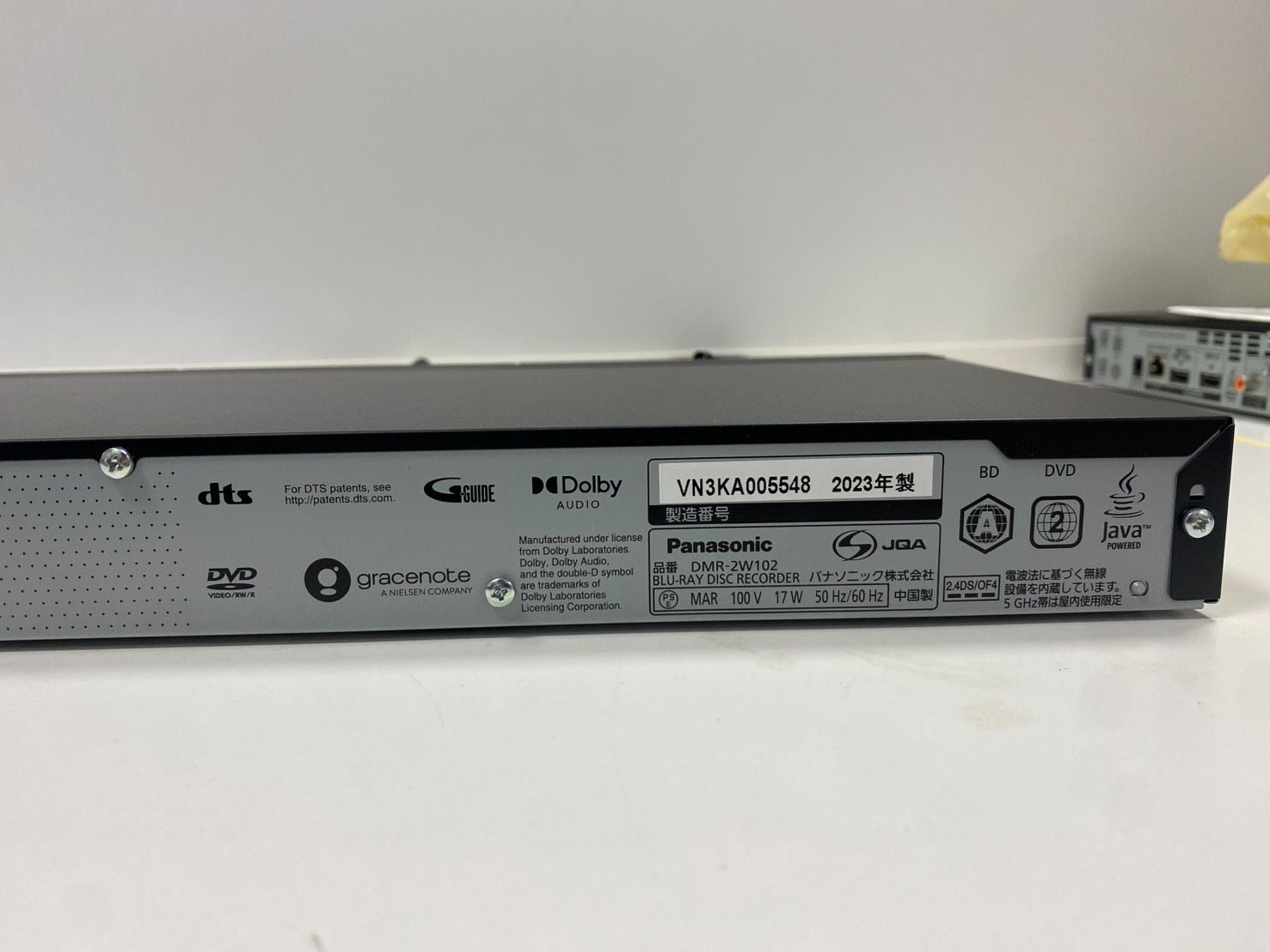  パナソニック ブルーレイレコーダー DMR 2 W 102 ブルーレイレコーダー レコーダー