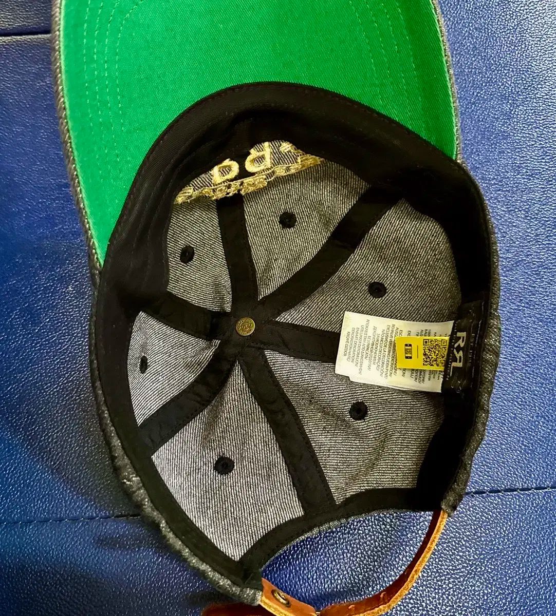 RRA ダブルアールエル ランチ グレー デニム ベースボールキャップ