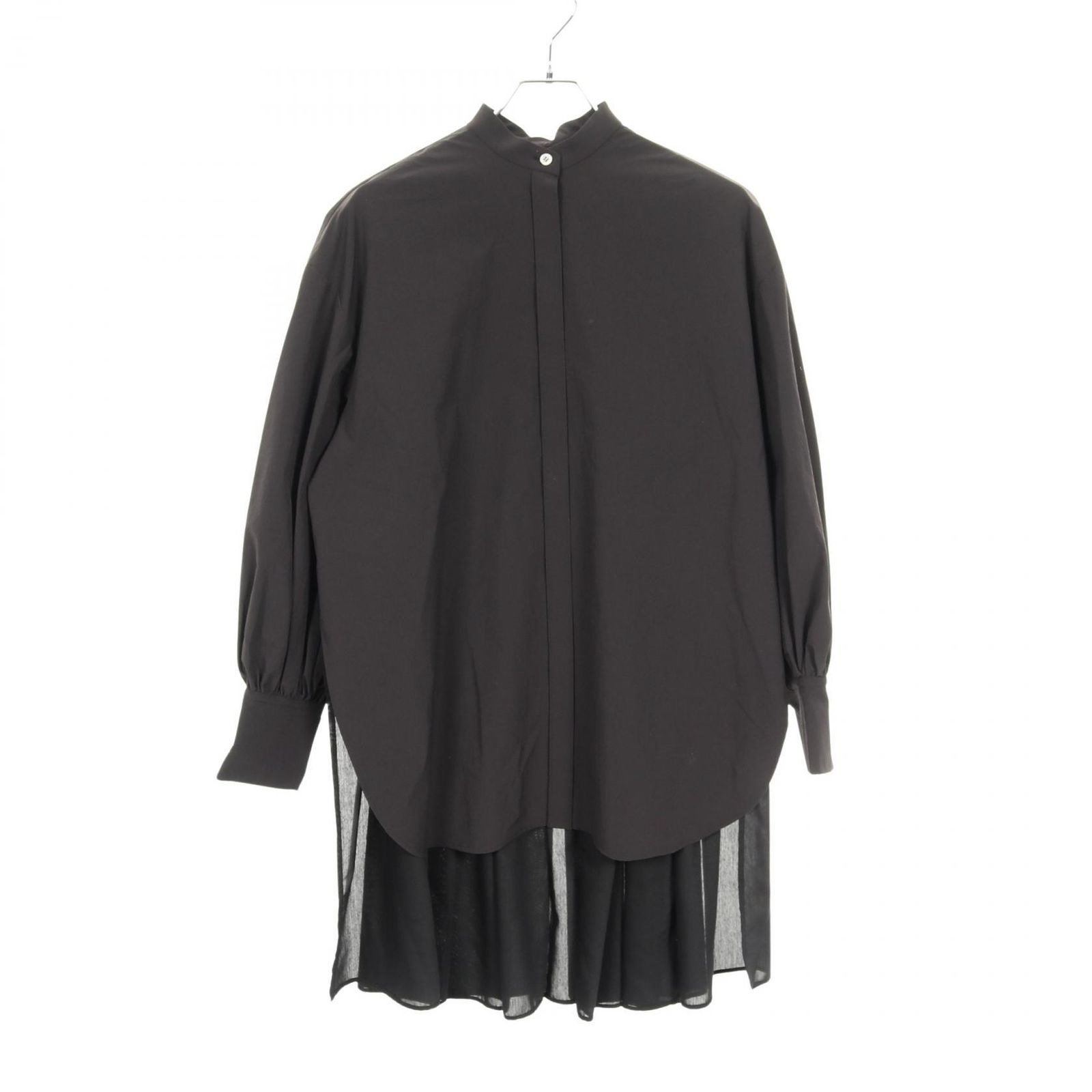 ル フィル LE PHIL ブロード ロングブラウス 534-4110002 ブラック その他 シャツ レディース Used A