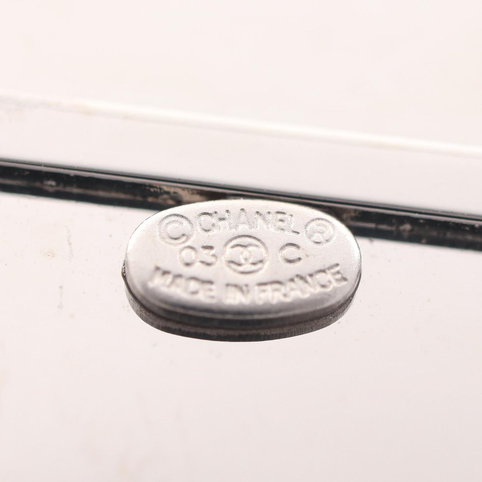 シャネル CHANEL ブローチ ココマーク ミラー ステンレススチール ブローチ レディース Used A FORTGASGNV_COM_BR