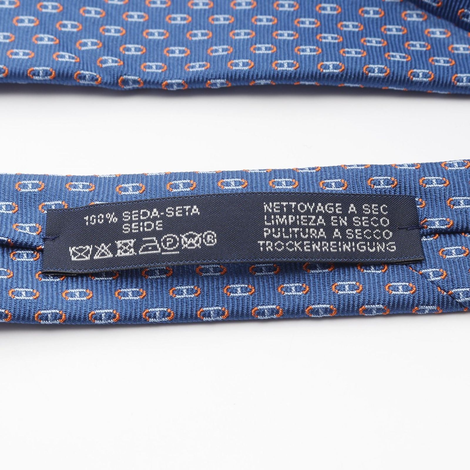  エルメス HERMES ネクタイ オセアンH シルク メンズ ネクタイ 小物