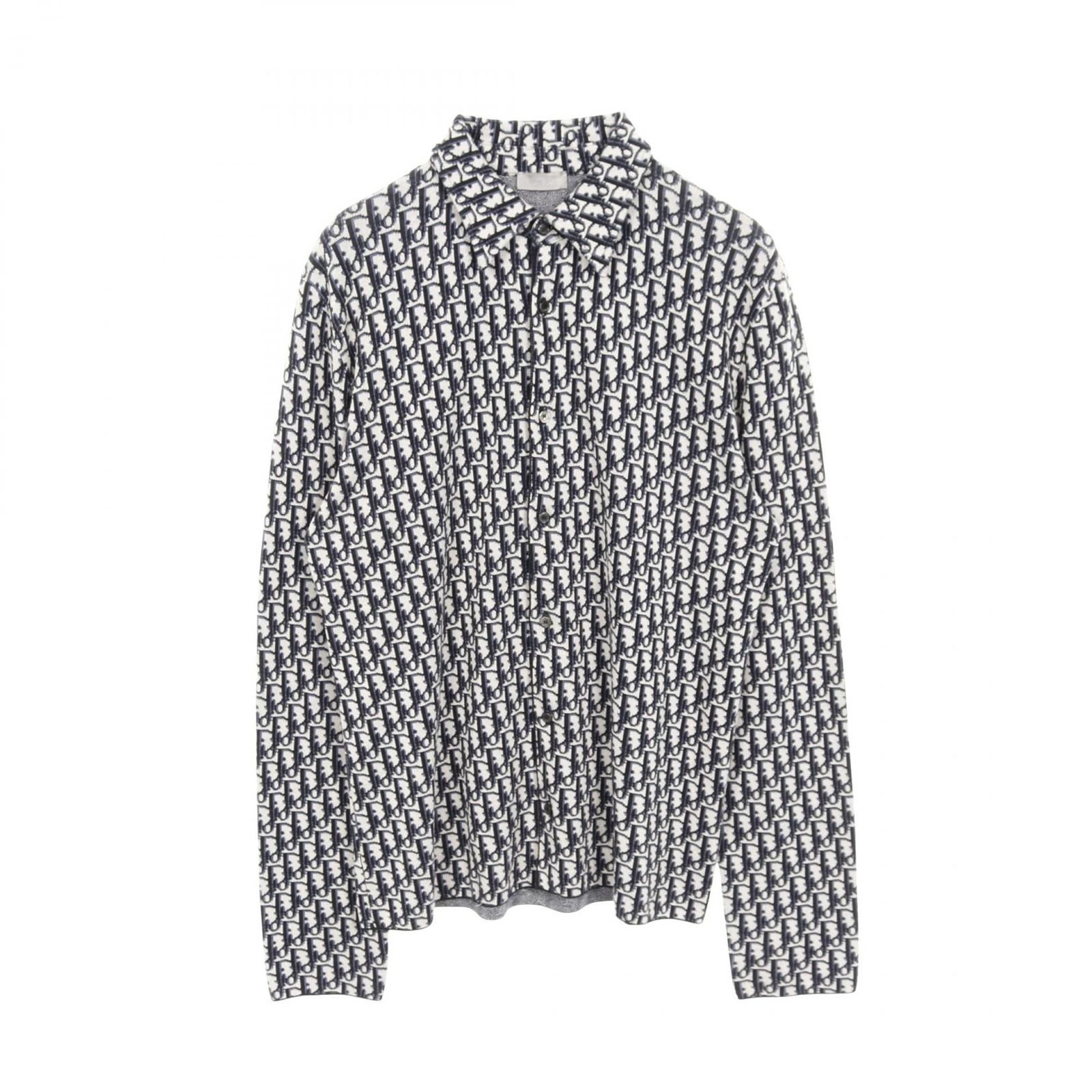 ディオール Dior オブリーク コットン シャツ メンズ Used A