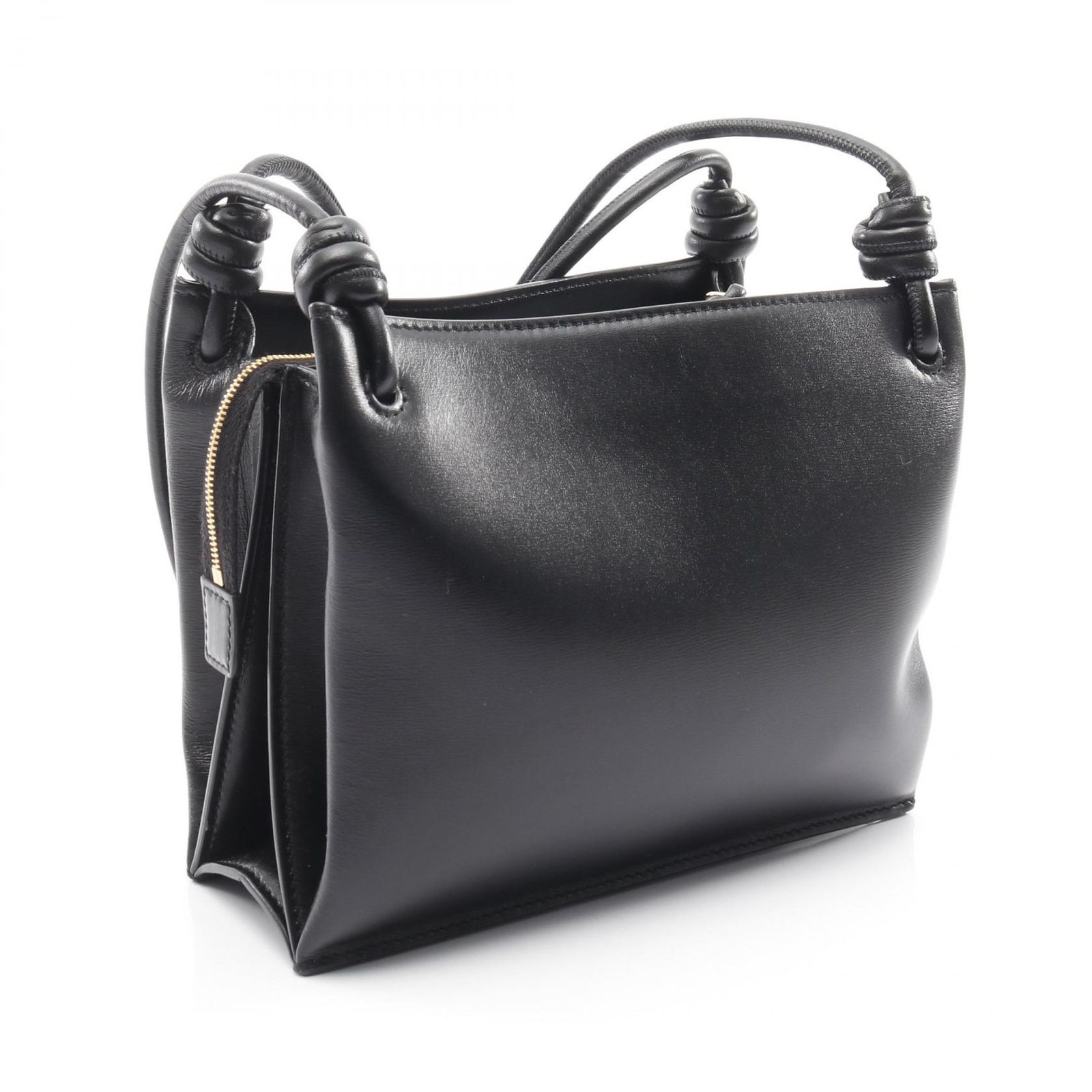 ジルサンダー JIL SANDER ショルダーバッグ GIRO J07WG0024 ブラック レザー GIRO SM ショルダーバッグ レディース Used A DECORATOM_COM_BR