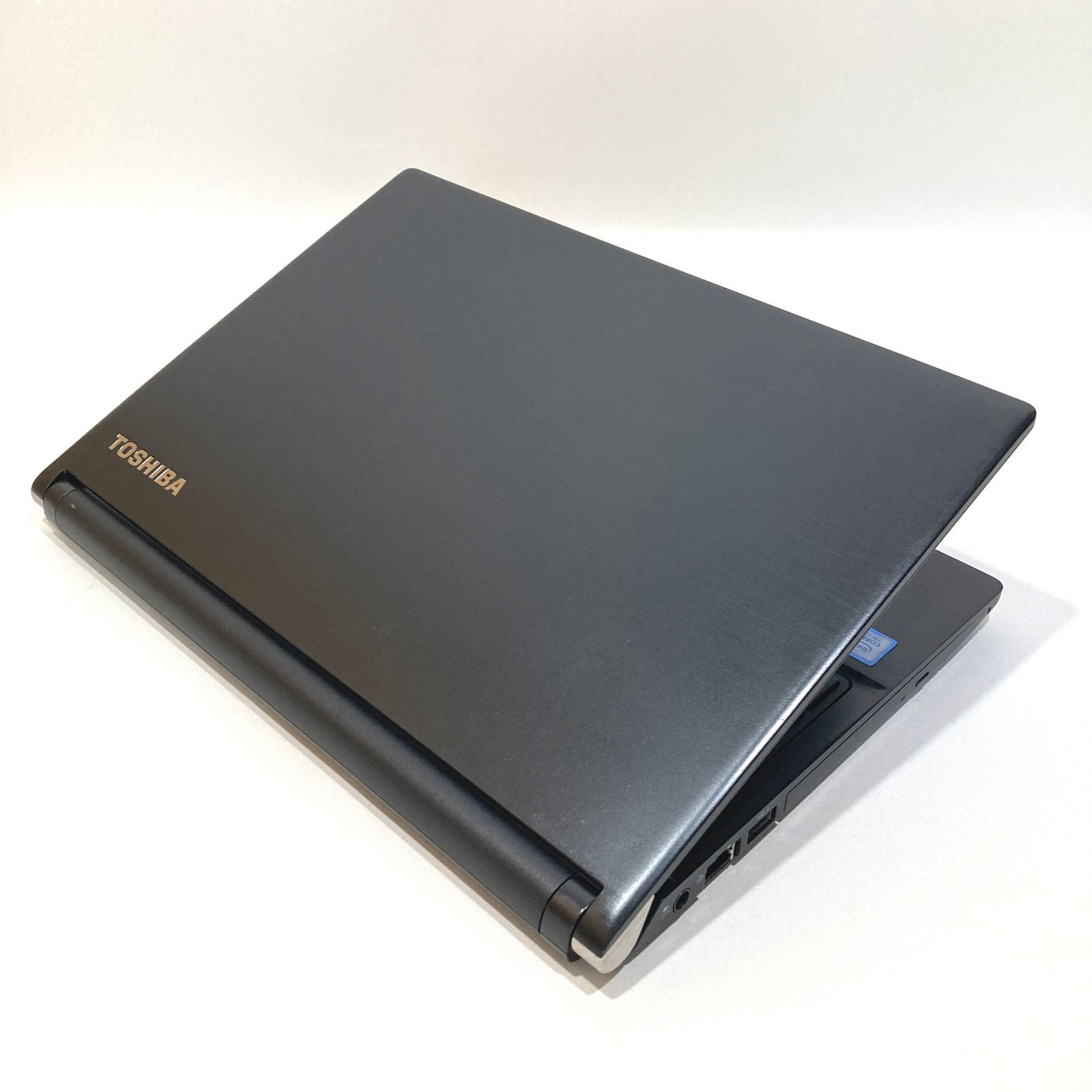 初心者向✨快適i3・DVD・超大容量◇黒◇すぐ使えるノートパソコン