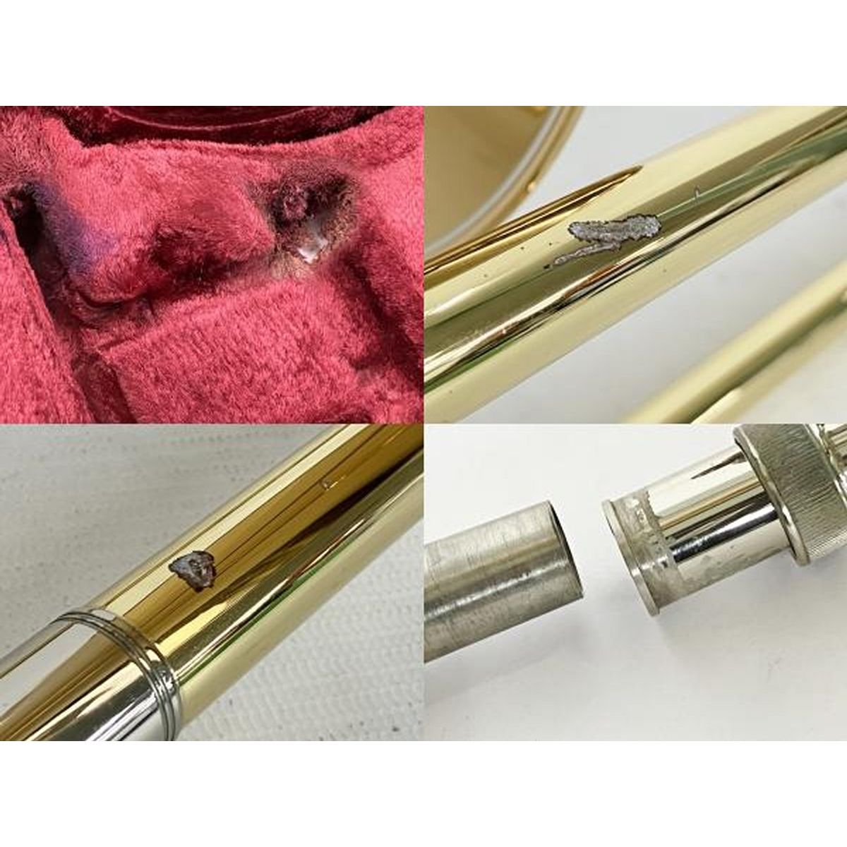 YAMAHA Xeno YSL-882GO ヤマハ ゼノ テナーバス トロンボーン Bach マウスピース セット ケース付 Y10580444 WWW_TRAVELLANDINDIA_COM