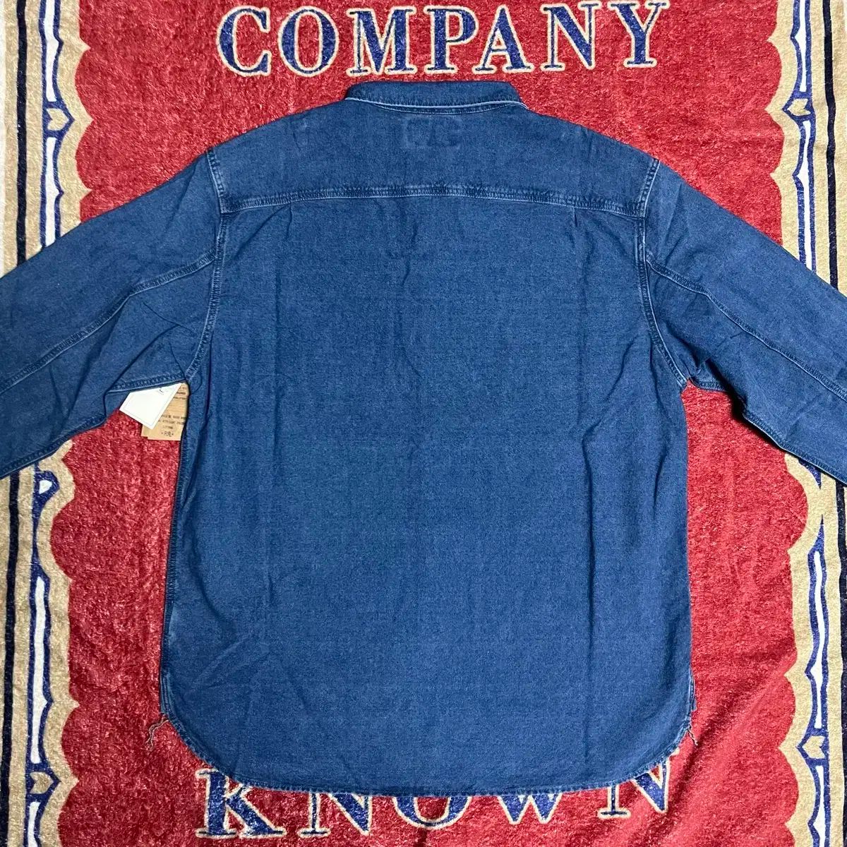 RRL Indigo オックスフォード ワークシャツ ダブルアールエル