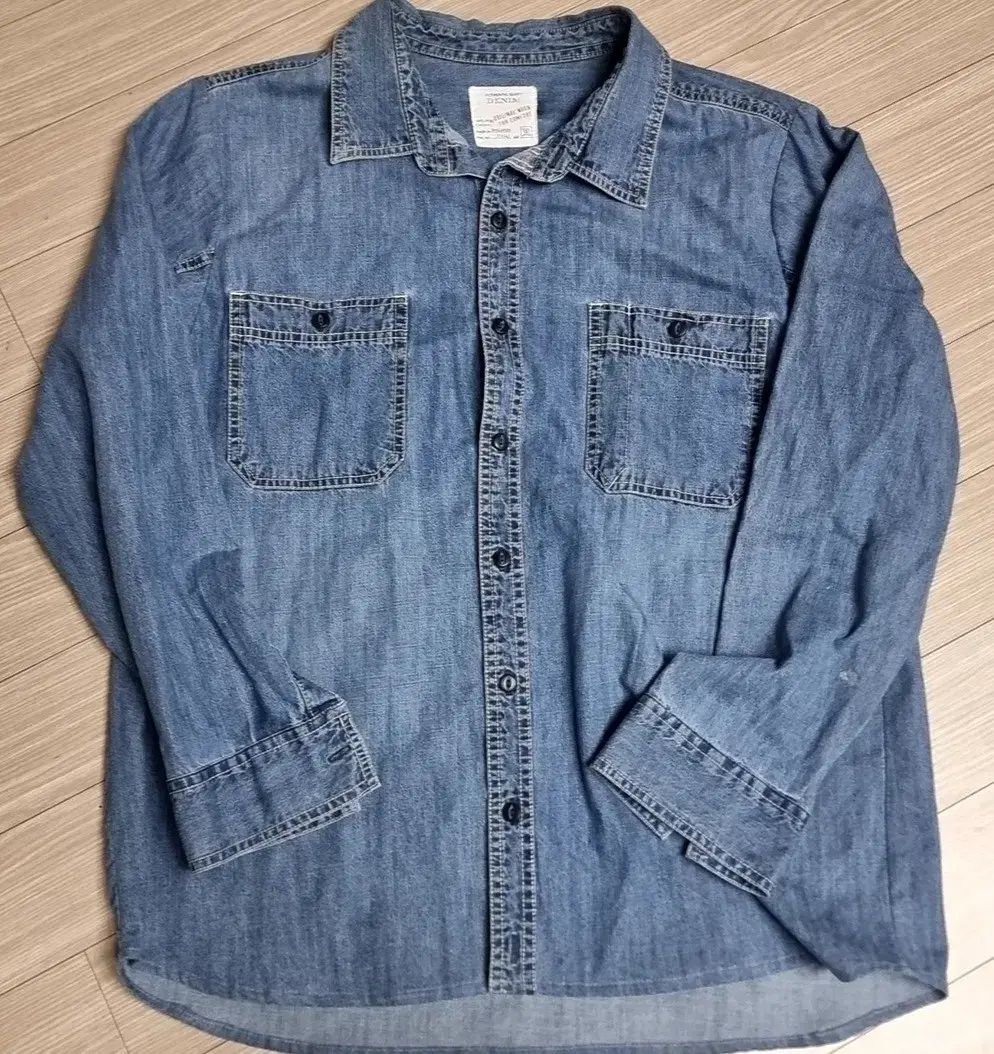 DENIM ヴィンテージ シャンブレー シャツ 100-105