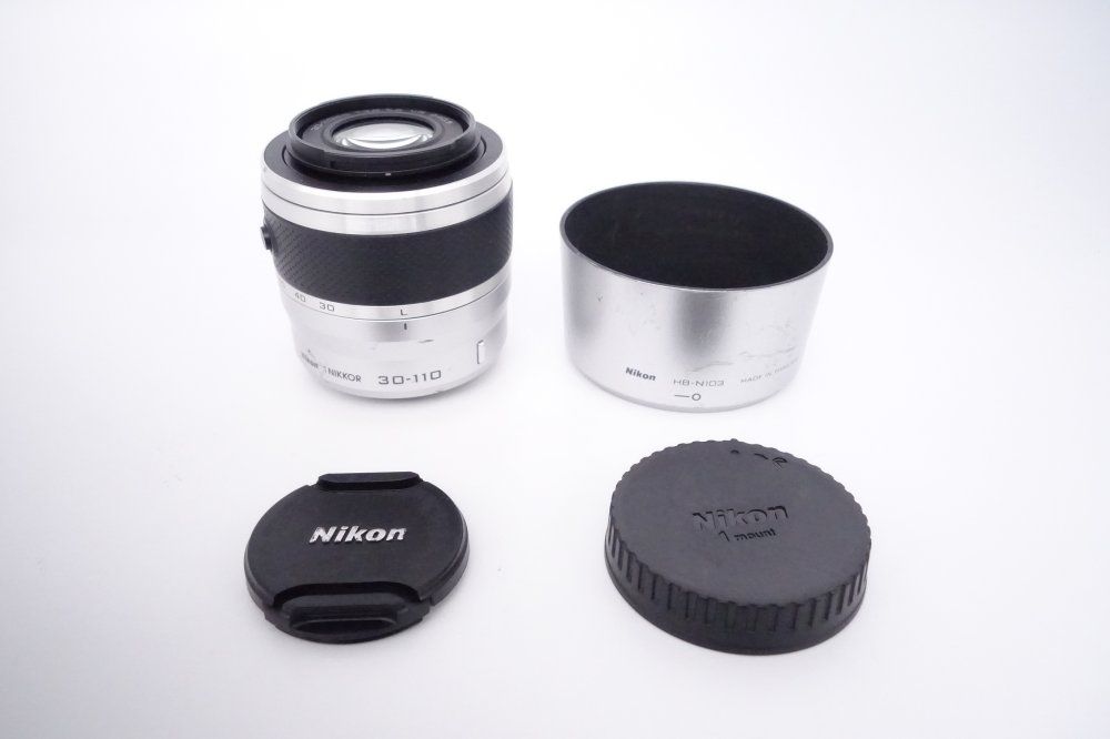 ニコン Nikon 望遠ズームレンズ 1 NIKKOR VR 30-110mm f 3.8-5.6 シルバー D10114A