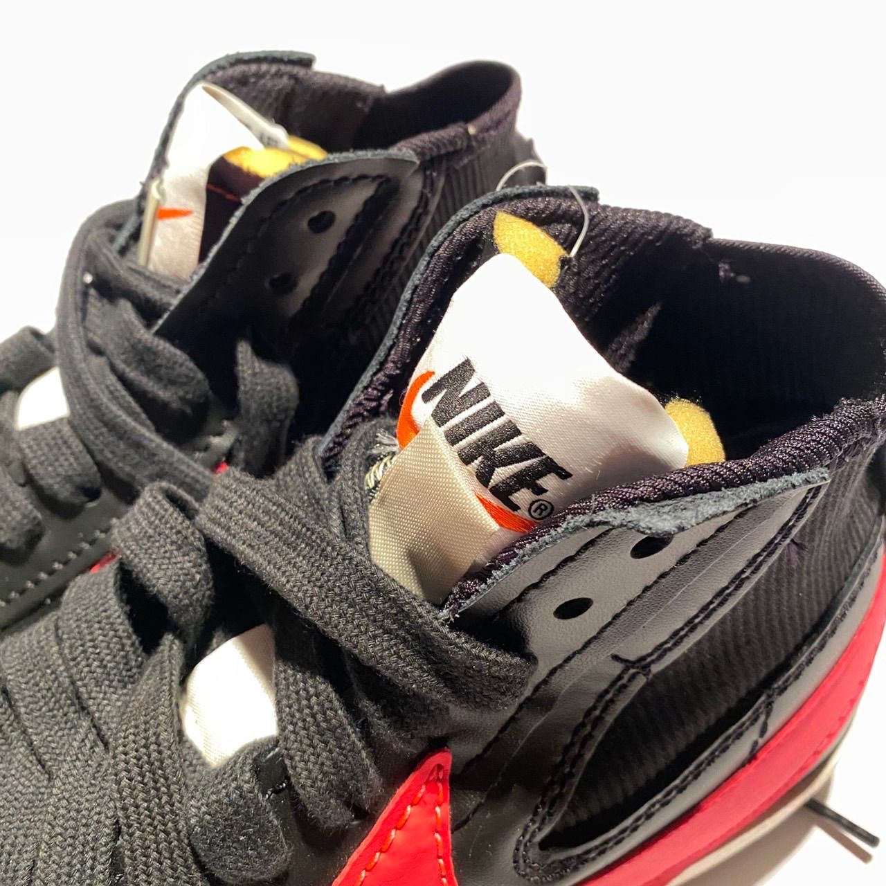  NIKE BLAZER MID 77 JUMBO ナイキ ブレーザー ジャンボ BLACK BRIGHT CRIMSON-SAIL-OLIVE AURA dd 3111-001 27.5 cm スニーカー 靴