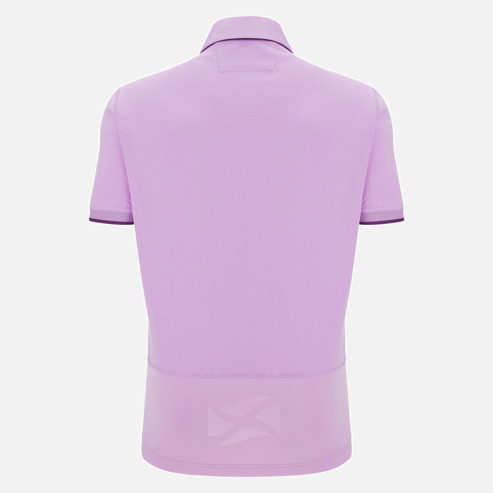 マクロン ラグビー スコットランド代表 2025 2026 アウェイ コットン 半袖 シャツ 紫 パープル モデル 日本未発売