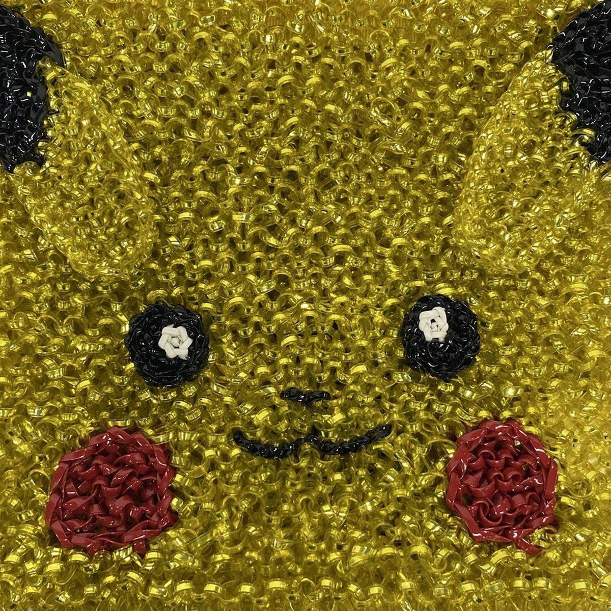 ANTEPRIMA(アンテプリマ) ハンドバッグ美品 ワイヤーバッグ イエロー