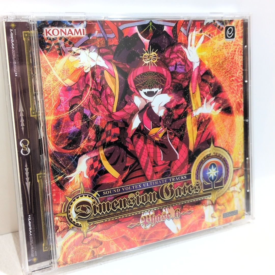 SOUND VOLTEX ULTIMATE Phase 6 KONAMI BEMANI Dimension Gates Ω オリジナルサウンドトラック ゲーム音楽 CD