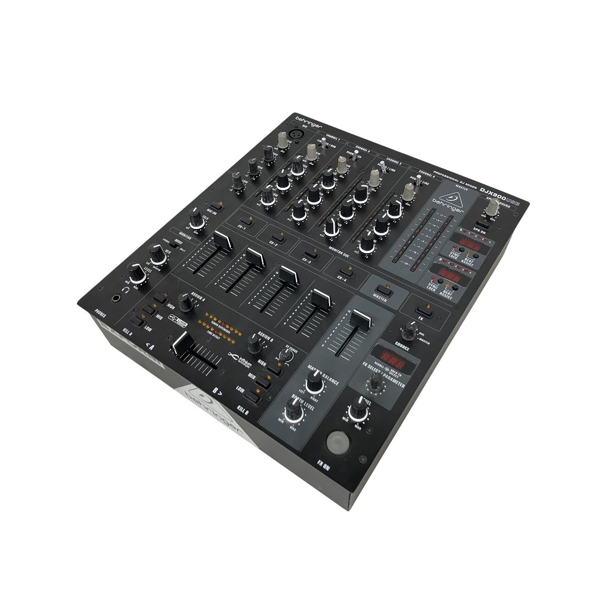 BEHRINGER ベリンガー PRO MIXER DJX900USB 4chデジタルDJミキサー 音響機材 ジャンク K10331926