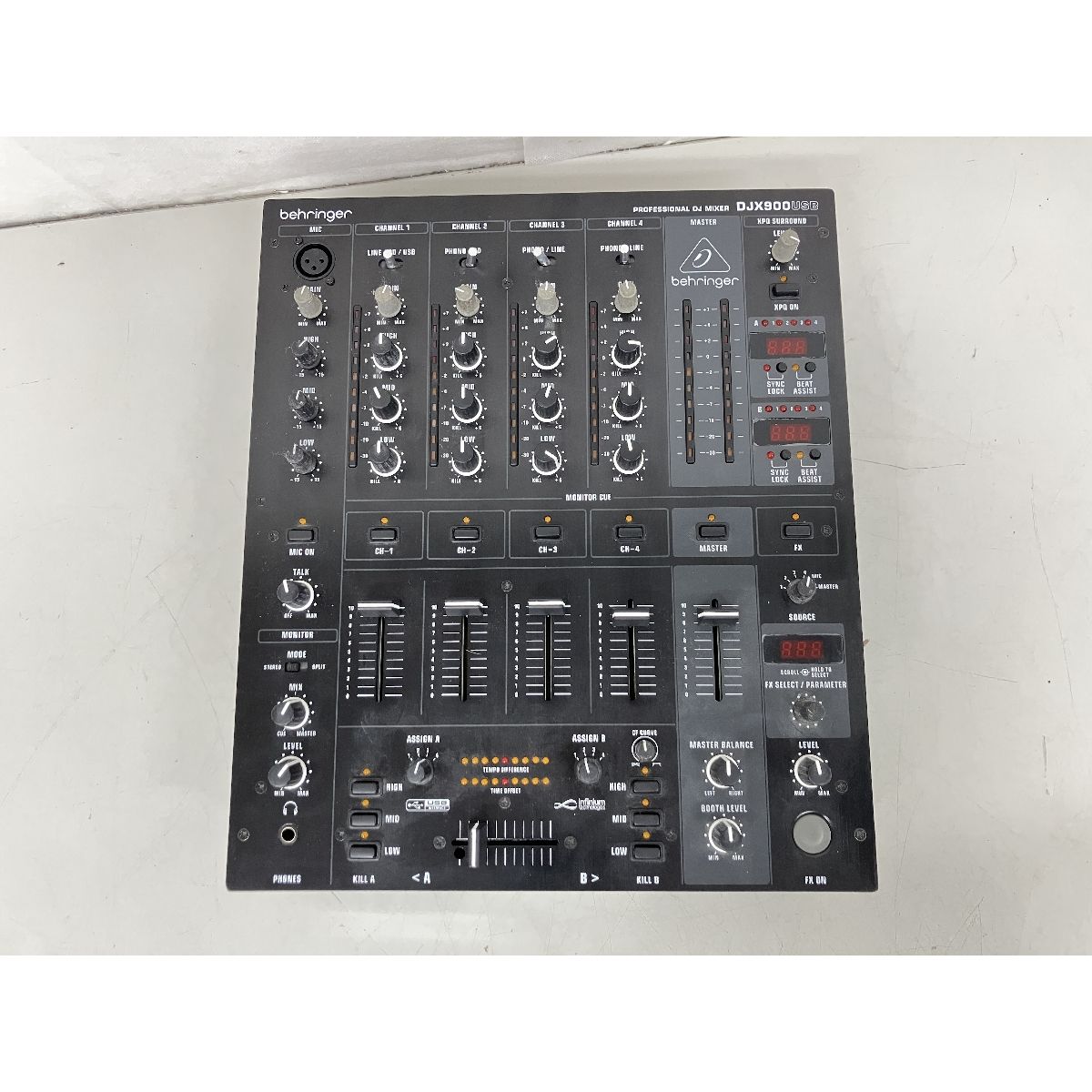 BEHRINGER ベリンガー PRO MIXER DJX900USB 4chデジタルDJミキサー 音響機材 ジャンク K10331926 WWW_TRAVELLANDINDIA_COM