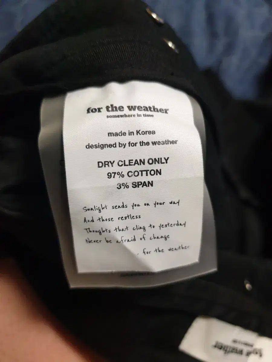 フォーザウェザー シャーリング ブーツカット パンツ ブラック M DECORATOM_COM_BR