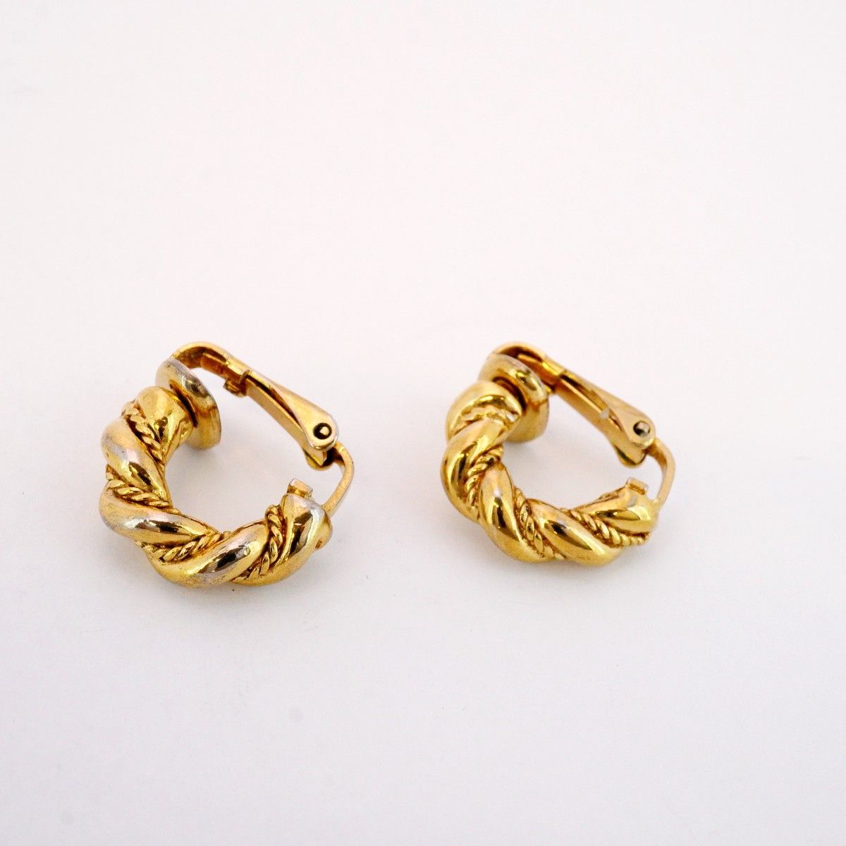 5jmb0570 クリスチャンディオール イヤリング チェーン GPメッキ ゴールド レディース