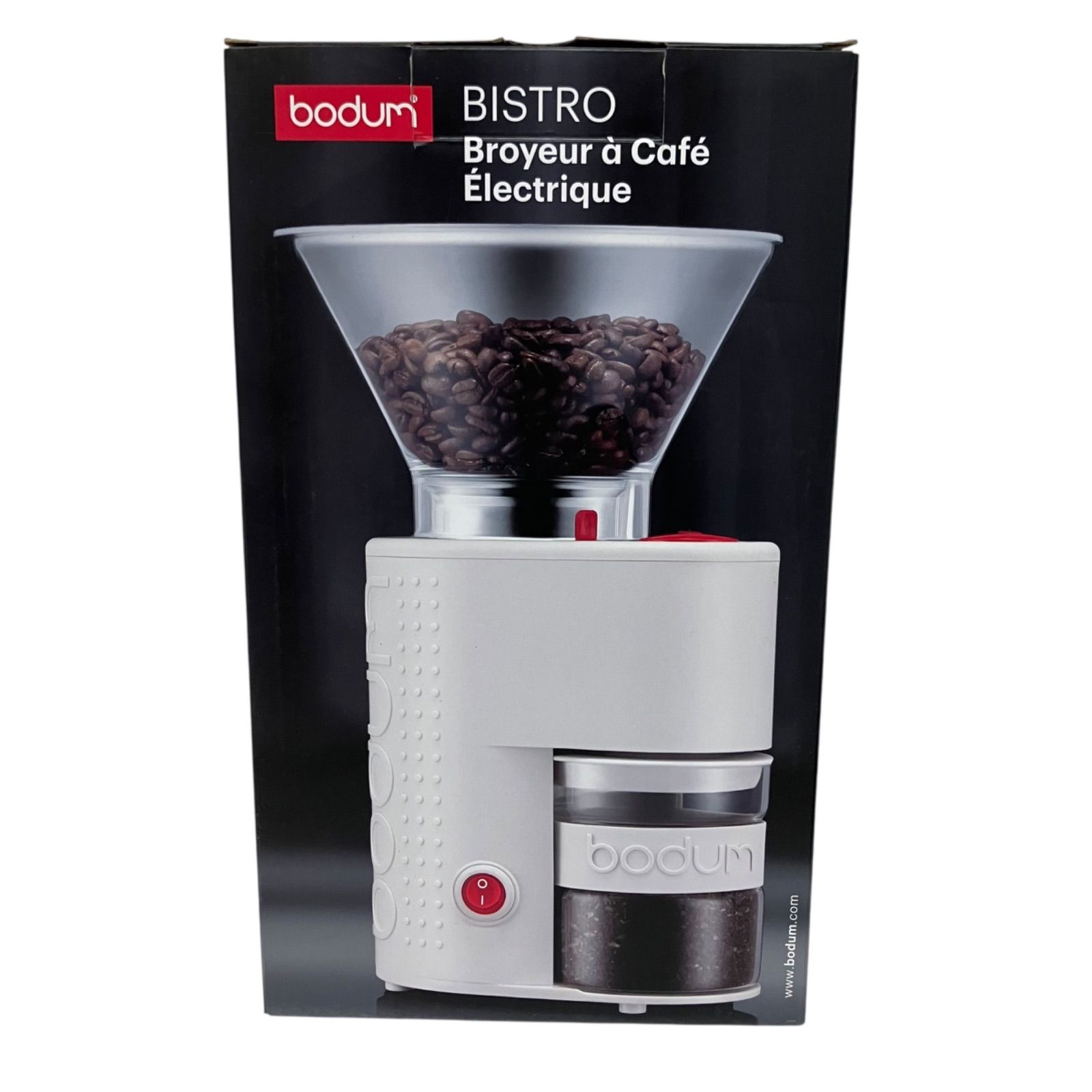 WJ 1102 BODUM ボダム BISTRO 10903 913 JP 3 ホワイト 電気式コーヒーグラインダー