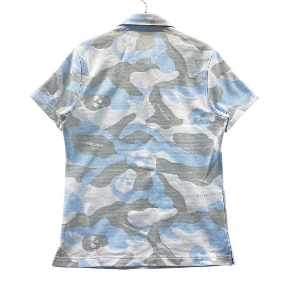 サイズ：M MARK&LONA マークアンドロナ 半袖ポロシャツ 迷彩柄