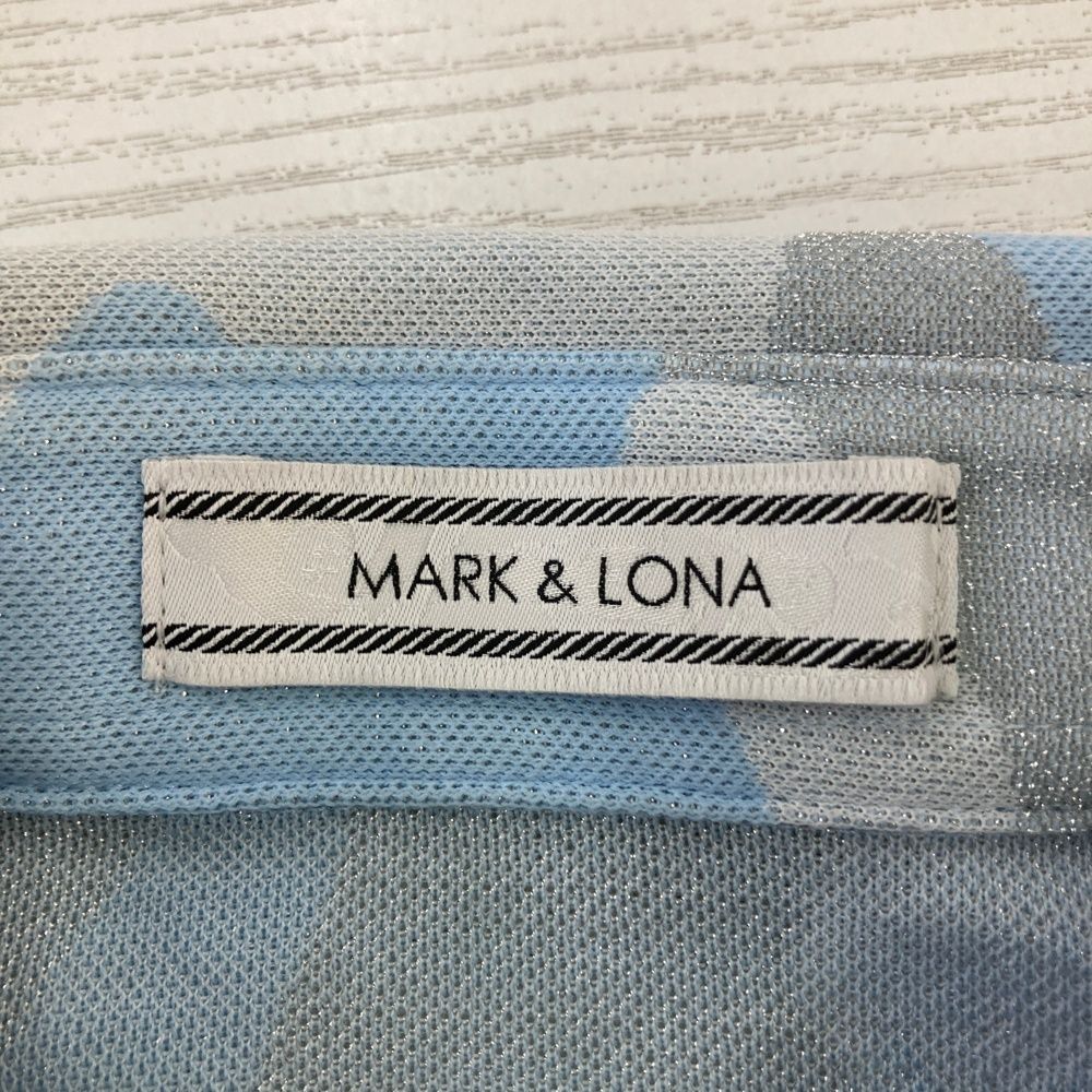 サイズ：M MARK&LONA マークアンドロナ 半袖ポロシャツ 迷彩柄