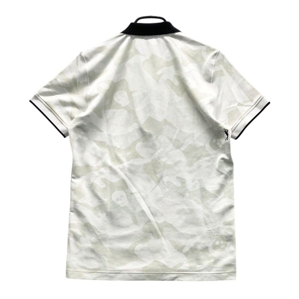 サイズ：46 MARK&LONA マークアンドロナ ハーフジップ 半袖ポロシャツ