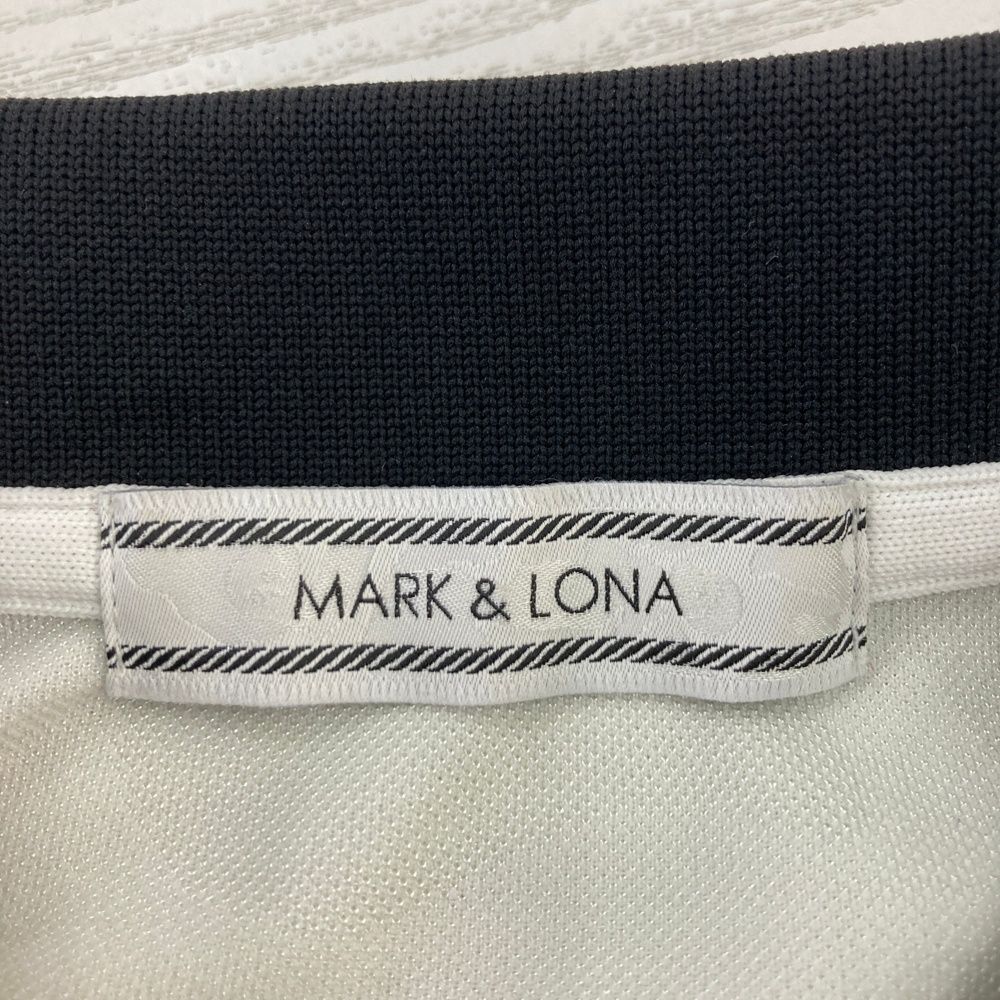 サイズ：46 MARK&LONA マークアンドロナ ハーフジップ 半袖ポロシャツ