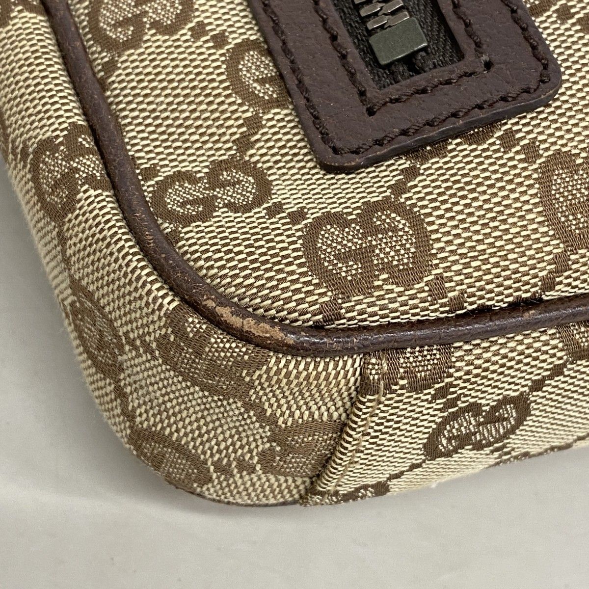 5me6026 グッチ ショルダーバッグ GGキャンバス 122760 キャンバス ブラウン シルバー金具 レディース DECORATOM_COM_BR