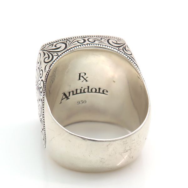 ANTIDOTE BUYERS CLUB マフィアリング Engraved Mafia Ring シルバー