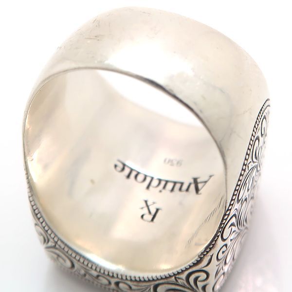 ANTIDOTE BUYERS CLUB マフィアリング Engraved Mafia Ring シルバー