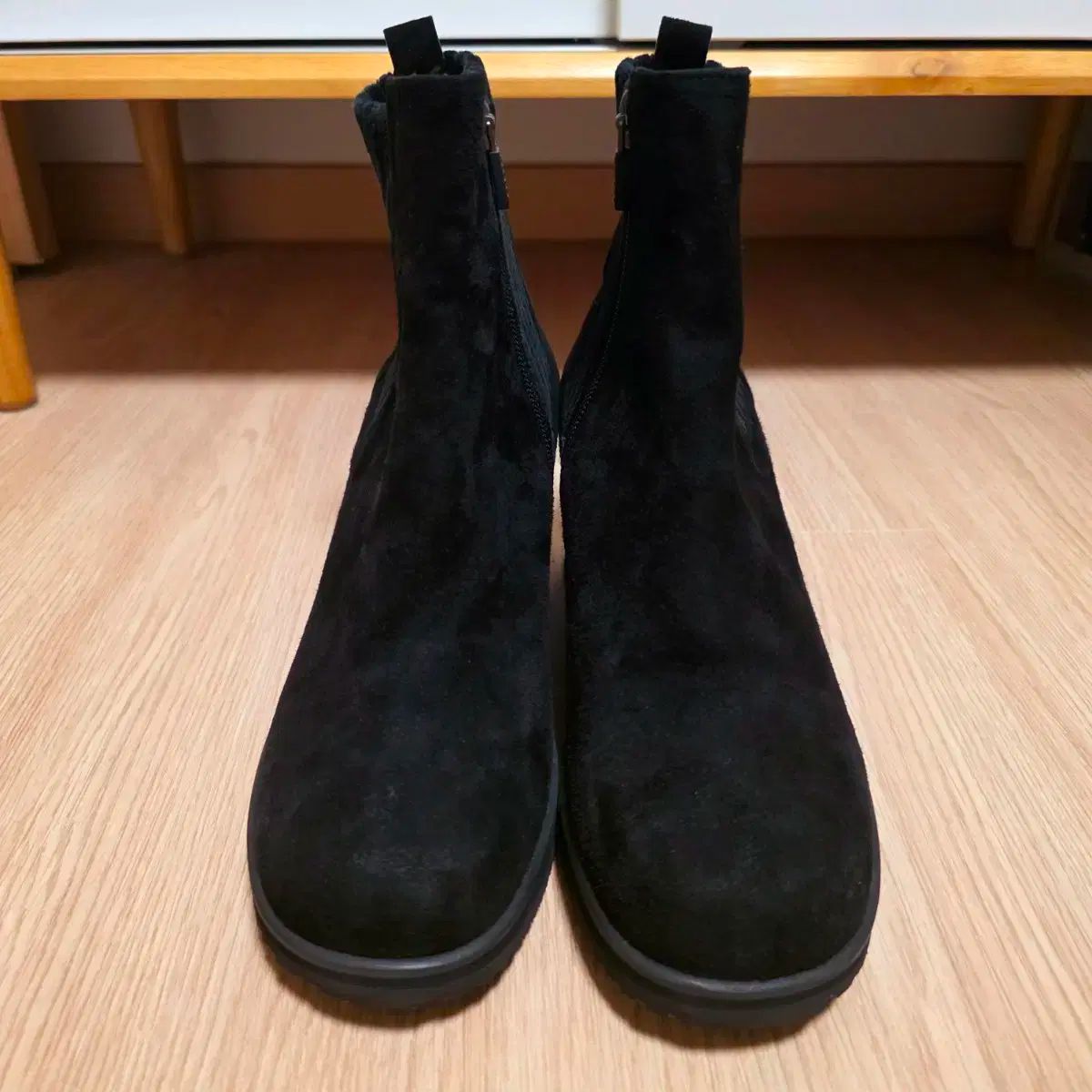 ミソペ by フリー페 レディース 超軽量 アンクルブーツ 240mm