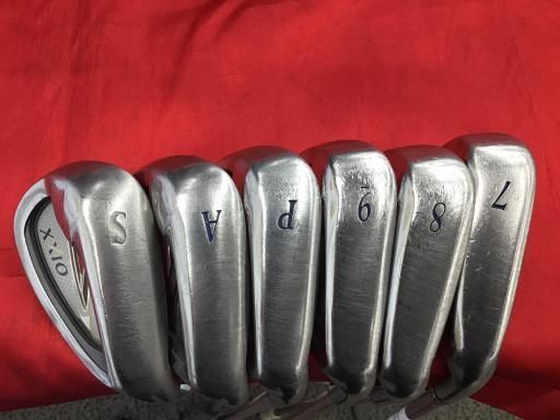 ダンロップ XXIO 2014 6S ボルドー レディース アイアンセット IR XXIO MP800L アイアン ボルドー フレックスL レディース 女性用 右利き 右用 Dランク ゴルフクラブ