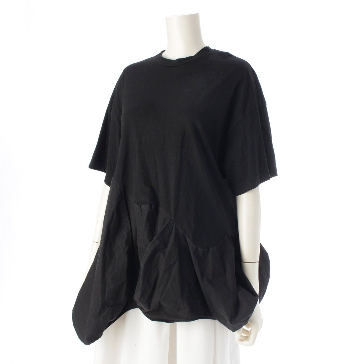 エンフォルド COMBI-T-SHIRT コンビ 半袖Ｔシャツ トップス -2480 ブラック 38