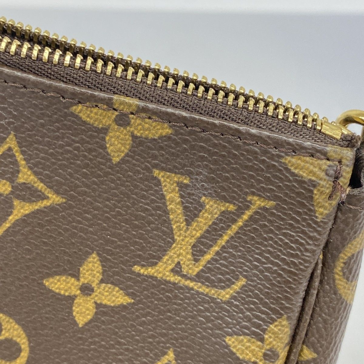 5me6139 ルイヴィトン ポーチ モノグラム ポシェットアクセソワール M51980 ブラウン レディース DECORATOM_COM_BR