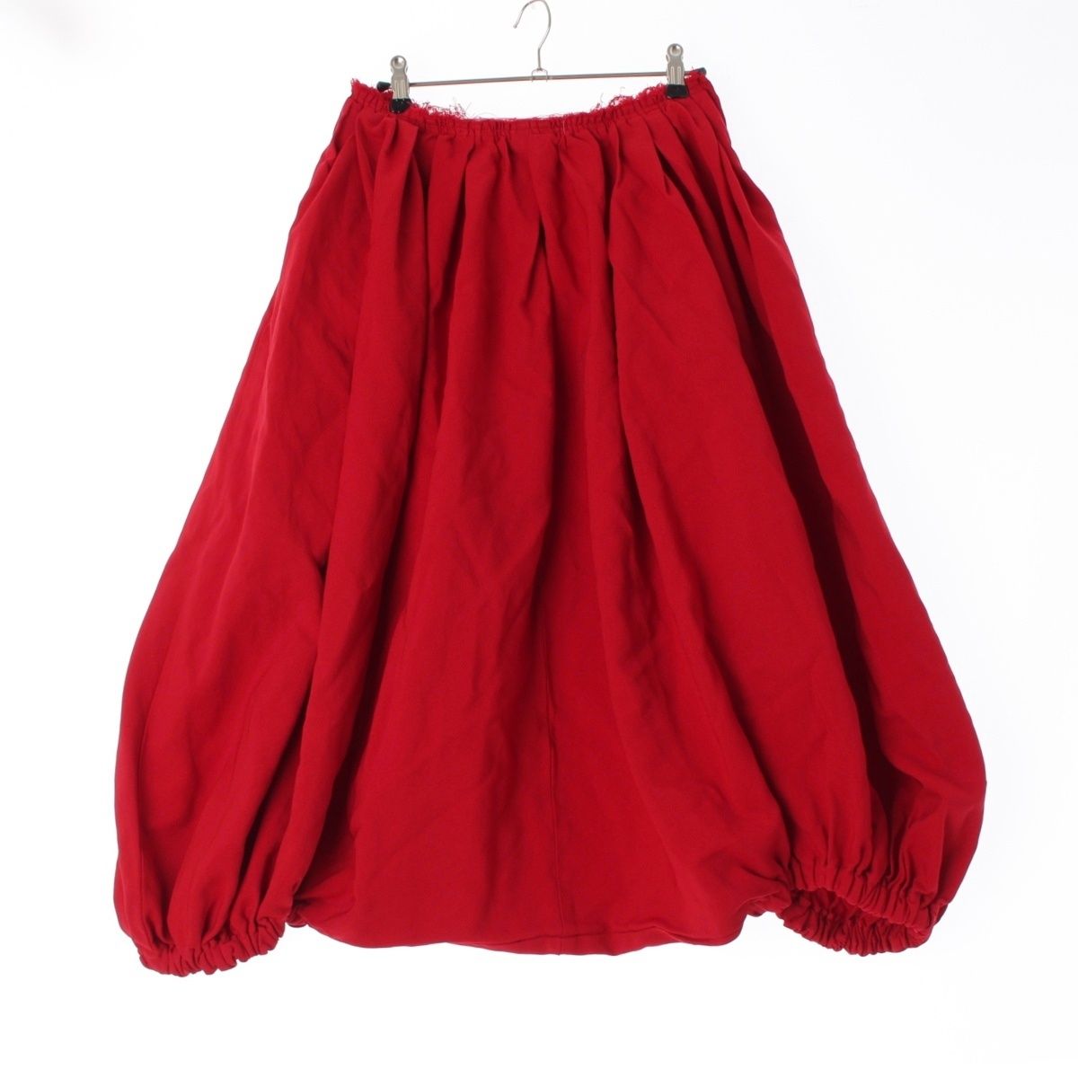 コムデギャルソン コムデギャルソン ウエスト 断ち切り ボリューム バルーン パンツ ボトムス RK-P014 レッド XS