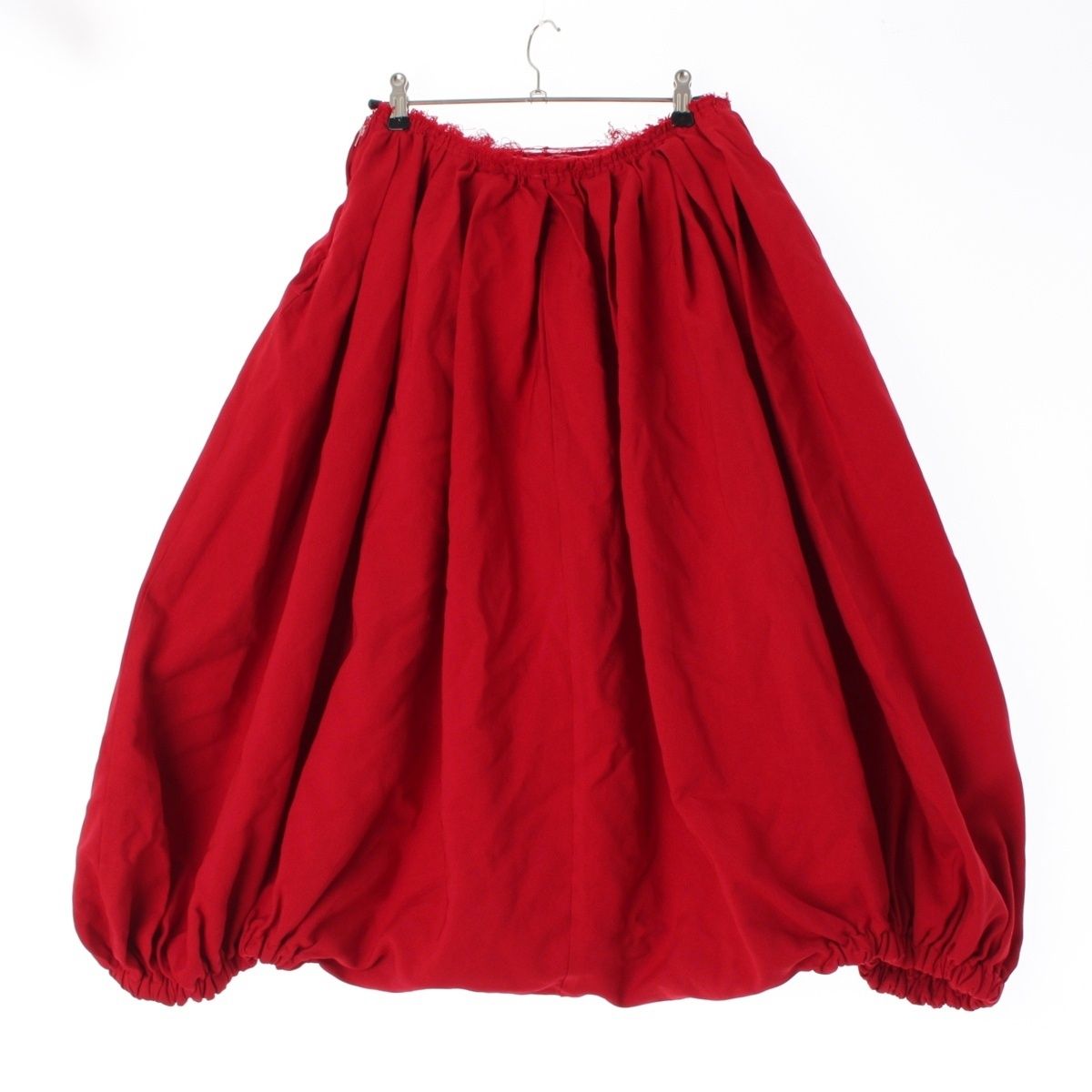 コムデギャルソン コムデギャルソン ウエスト 断ち切り ボリューム バルーン パンツ ボトムス RK-P014 レッド XS