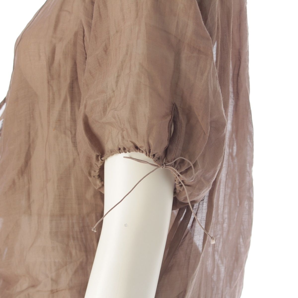 ドローストリング トップス