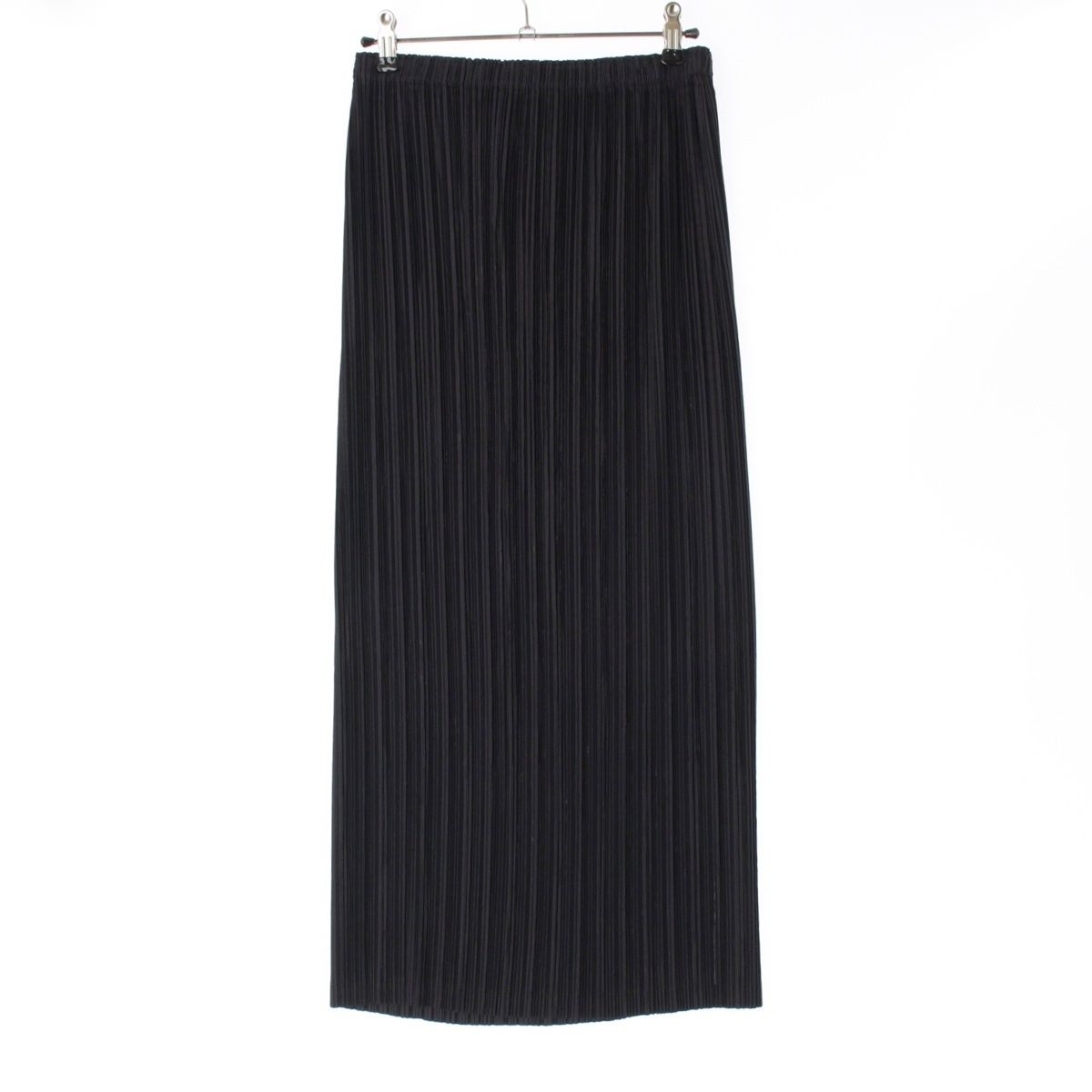 イッセイミヤケ フェット スリット プリーツ スカート IF72FG205 ブラック 02