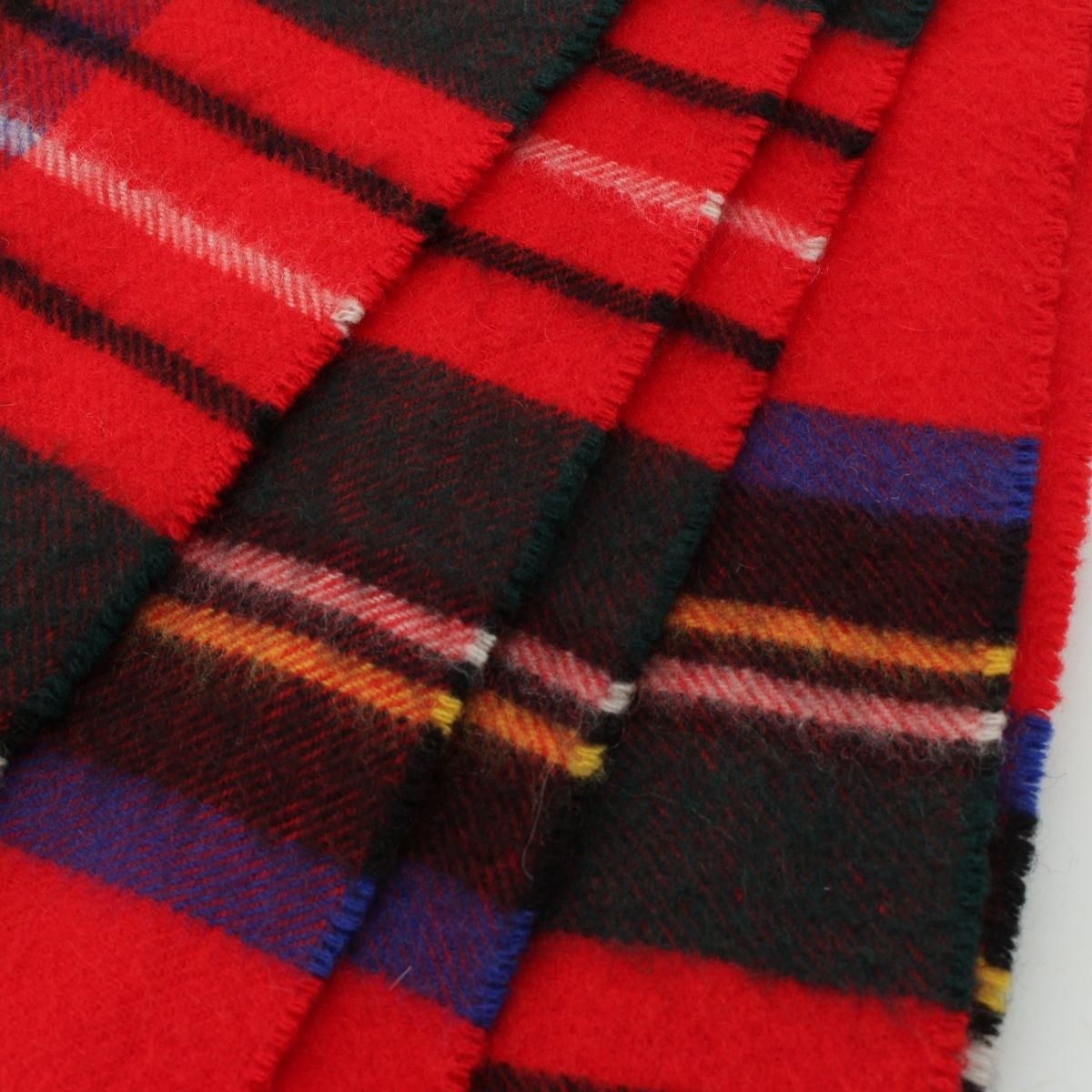 カシミヤ チェック柄