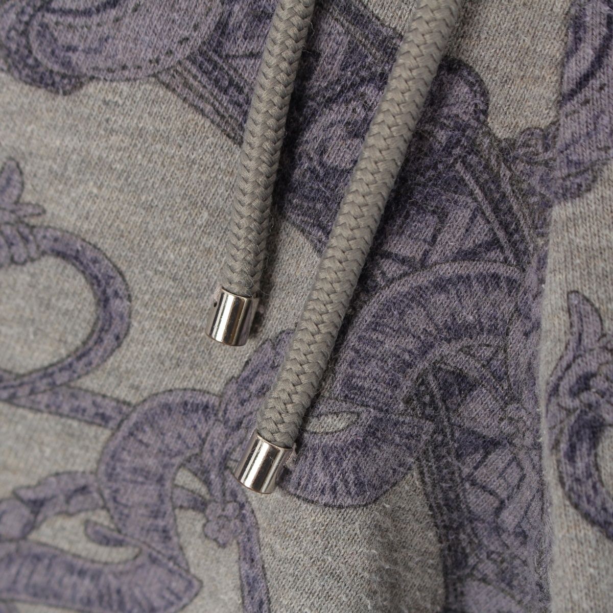 パンツ グレー×パープル