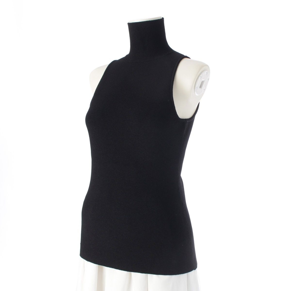 グッチ レーヨン ポリエステル バックログワッペン タンクトップ トップス 681132 ブラック XS