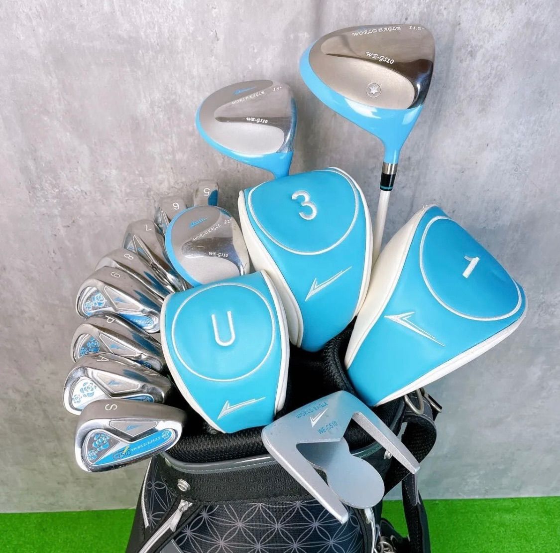 レディース 用 キャロウェイ ソレイル ソレイユ ワールドイーグル ゴルフクラブセット 右打ち 12本 Callaway Solaire WORLD EAGLE WE-G 510