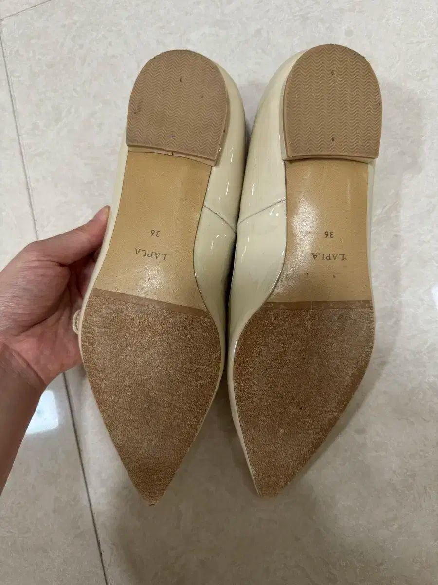 LAPLA レジーナ フラット シューズ 230 36 フラットシューズ バレエシューズ パンプス