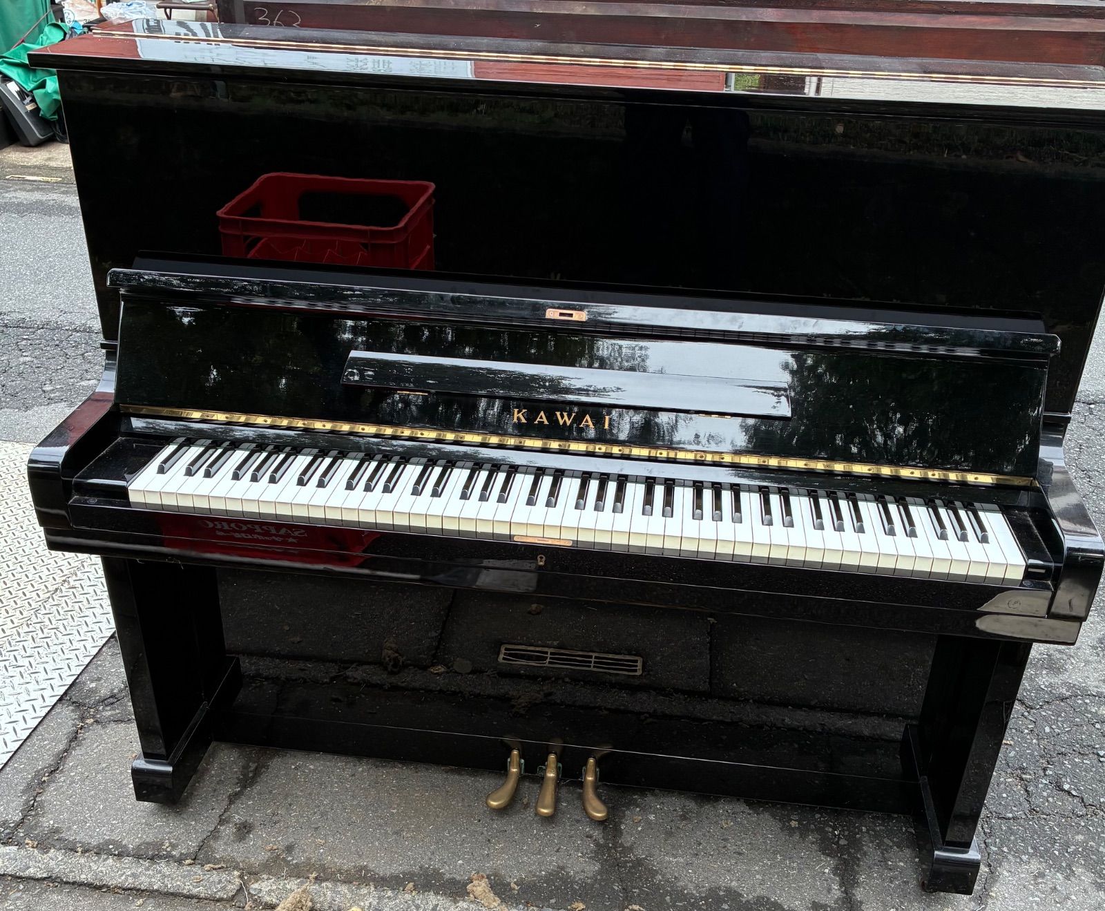 カワイ 中級の外装も 内部も手入れ済 価格も 保証 運賃も無料