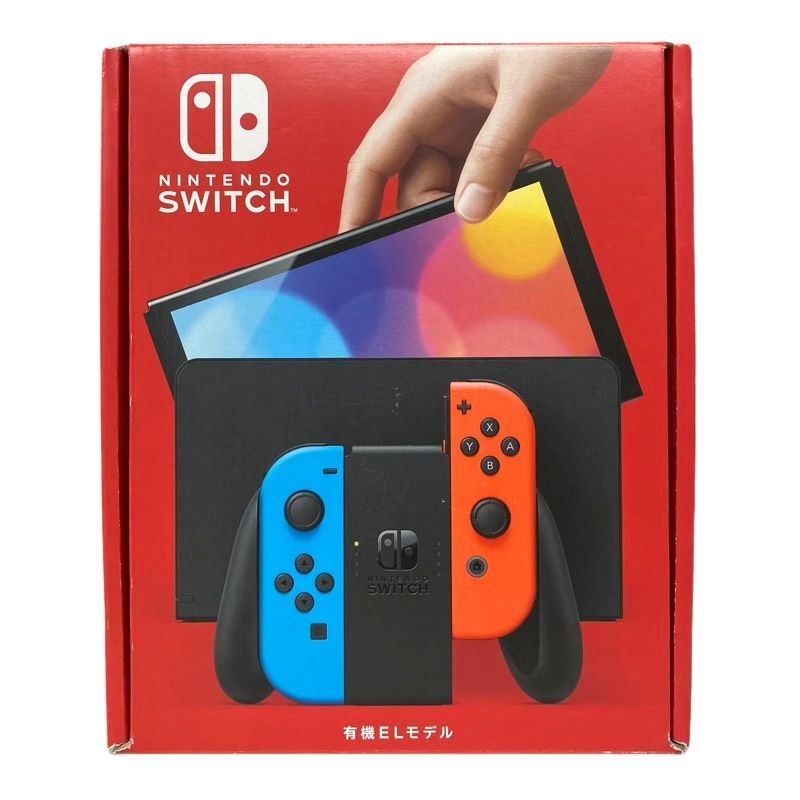 Nintendo 任天堂 Switch 有機ELモデル HEG-S-KABAA ゲーム機本体 ネオンブルー ネオンレッド 通電のみ 12510K449