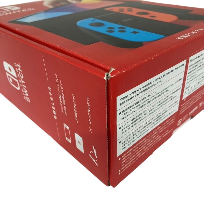 Nintendo 任天堂 Switch 有機ELモデル HEG-S-KABAA ゲーム機本体 ネオンブルー ネオンレッド 通電のみ 12510K449
