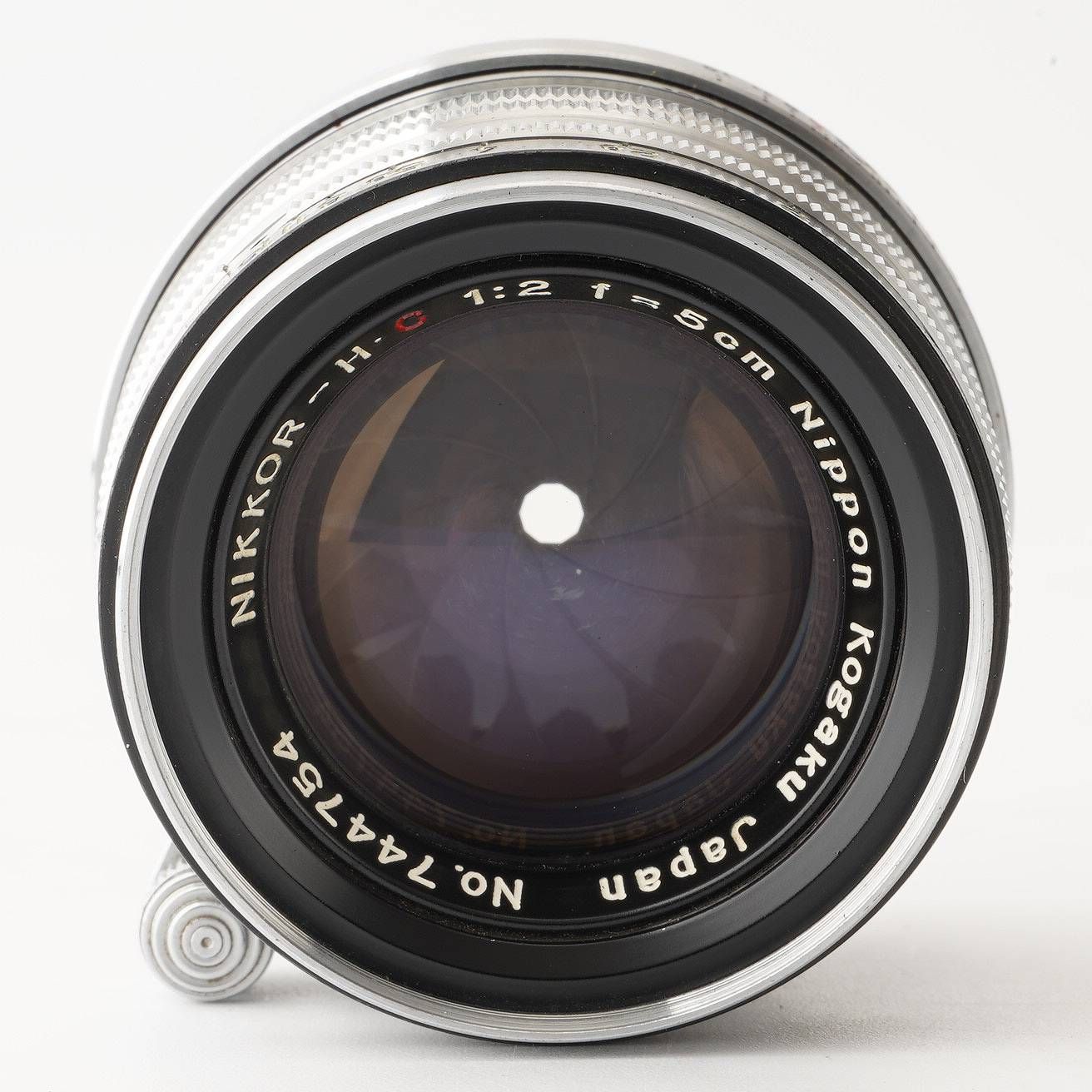  日本光学 Nippon Kogaku Nikkor H C 5 cm F 2 黒帯 L 39マウント レンズ(単焦点) カメラ