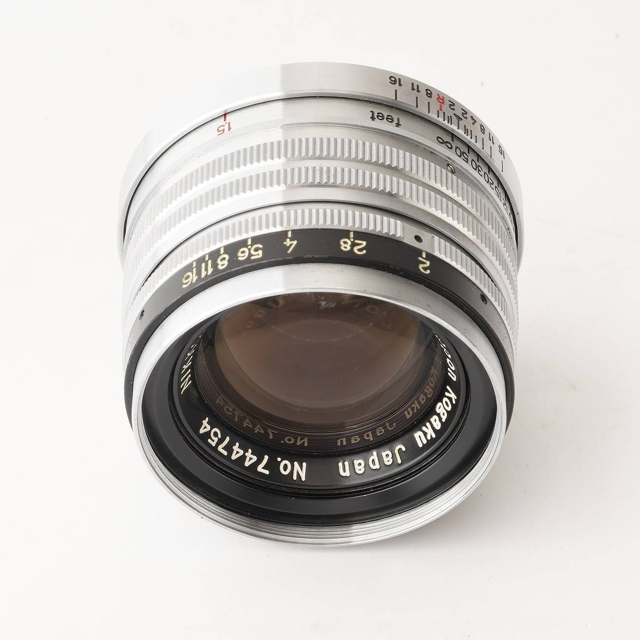 日本光学 Nippon Kogaku Nikkor H C 5 cm F 2 黒帯 L 39マウント