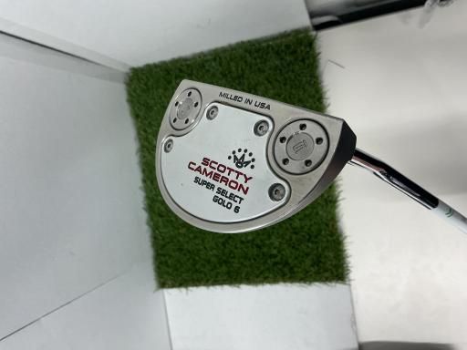 タイトリスト SCOTTY CAMERON SUPER SELECT GOLO 6 34インチ パター PT スチール フレックスその他 メンズ 男性用 右利き 右用 Cランク ゴルフクラブ