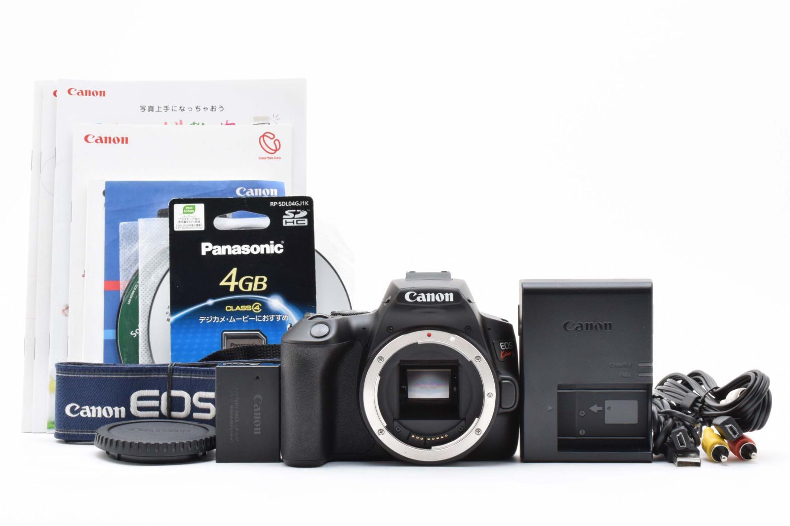 超 Canon EOS kiss X10 デジタル一眼レフカメラ ボディ ブラック キヤノン 248