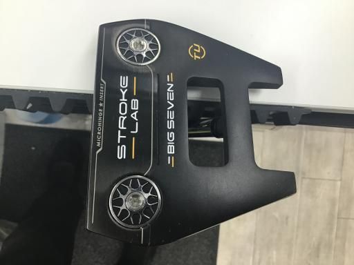 オデッセイ STROKE LAB BLACK BIG SEVEN TU 34インチ パター PT STROKE LAB BLACK フレックスその他 メンズ 男性用 右利き 右用 Cランク ゴルフクラブ