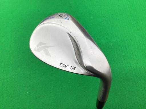 中古クラブ　Dolphin Wedge DW-118 スチールシャフト キャスコ Dolphin Wedge DW-118 シルバー 58° ウェッジ WG NS PRO